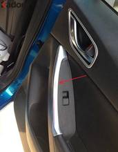 Rear Door Window Armrest Cover Trim Strip For Mazda CX-5 CX5 2012 2013 2014 2015 2016 ABS Matte Car Interior Accessories 2pcs 2024 - buy cheap