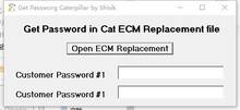 Obtener herramienta passworkd en ECM Archivo de reemplazo forCAT 2024 - compra barato