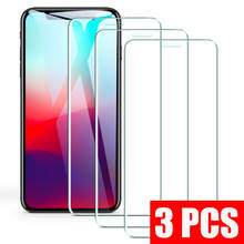 XS Max XR-Protector de pantalla de vidrio templado para iPhone, cristal Protector de 5S para modelos 12 Mini, X, 11 Pro, 7, 8, 6s, 6 Plus, 3 unidades 2024 - compra barato