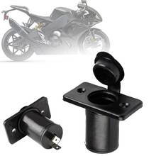 12V Waterproof Motorcycle Car Cigarette Lighter Socket Power Outlet Plug Adapter 2024 - buy cheap