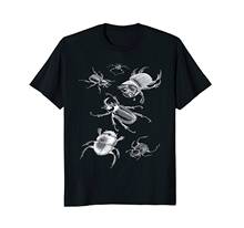 Encycloart Besouros Insetos Insetos Entomologia T-Shirt T Shirt Homens Negros Camisas de Algodão de Manga Curta Hip Hop T-Shirt Tee Impressão 2024 - compre barato