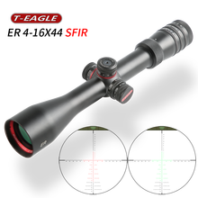 Mira telescópica militar para Rifle de caza, a prueba de golpes, T-EAGLE ER 4-16X44 SFIR, pistola de aire, óptica, para PCP 2024 - compra barato