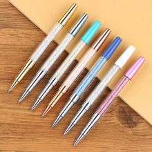 Crystal Diamond Ballpoint Pens Stationery Ballpen Novelty Student for Writing Gift Office Material School Supplies 2024 - buy cheap