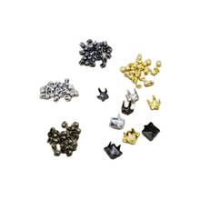 2/5/6mm Mini Extra Small Round Star Square Rivets Claws stud For Dolls Clothes Leather Craft Hat shoe Chocker Collar Accessories 2024 - buy cheap