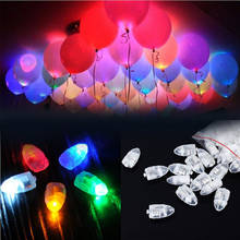20pcs LED das Luzes de Natal de Luz Acima do Balão da Festa de Aniversário Decoração Do Casamento 2024 - compre barato