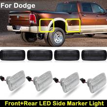 4Pcs For Dodge RAM 2500HD 3500HD Double Wheel 2010-2018 front  rear LED Side Fender Marker turn signal light  side marker lamp 2024 - buy cheap