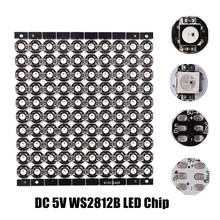 Chip LED DC 5V WS2812B y placa de disipador de calor direccionable individualmente, Chip LED integrado WS2811 IC RGB 2812B SMD 5050 RGB 2024 - compra barato