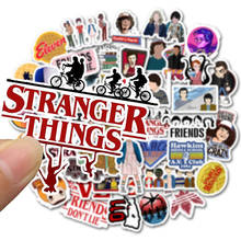 10/30/50pcs Stranger Things Laptop Stickers Waterproof PVC Skateboard Suitcase Snowboard Motorcycle Guitar Sticker Classic Toy 2024 - buy cheap