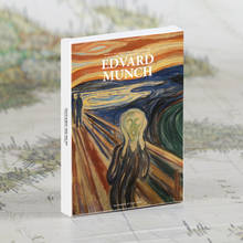 30 Pcs/Set Edvard Munch Series Postcard ins Style Greeting Cards DIY Journal Decoration Stationery 2024 - buy cheap