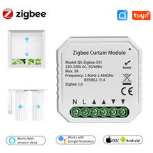 Tuya ZigBee 3.0 Smart Curtain Switch Module Smart Home DIY Tool Household Multifunction Tool Compatible for Alexa Google Home 2024 - buy cheap
