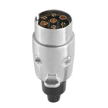 Adaptador de Cables de aluminio antioxidante para remolque, Conector de 12V, 7 pines, acople de enganche redondo, para caravana y camión 2024 - compra barato