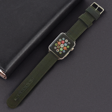 Estilo clásico de nylon bucle para reloj Apple Watch banda 42MM 38MM 40mm 44mm Watch serie 1 2 3 4 5 2024 - compra barato