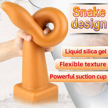 Grande dildo brinquedo anal, brinquedo erótico grande para homens e mulheres, dilatador vaginal do ânus, estimulador do ponto g, plug anal grande 2024 - compre barato