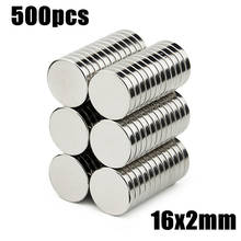 500pcs 16x2mm magnets Super Powerful Strong Rare Earth Neodymium Magnet N35 Magnets 2022 - buy cheap