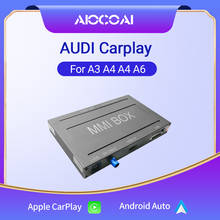 For audi carplay A6 c7/A7/ A4/A5 /A3/ Q5 Wireless carplay / Android auto  OEM Screen Upgrade  multimedia  AirPlay 2024 - купить недорого