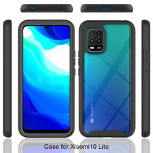 Xiaomi Mi 10 Lite Case Hybrid Armor TPU Case For Xiaomi Mi 10 Lite 5G 6.57 inch Cover Case For Mi 10 Lite M2002J9G Phone Cover 2024 - buy cheap