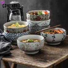 Chinese 6/7 Inch Noodle Bowl Household Ceramic Tableware Creative Rice Bowl Soup Bowl Suitable For Kitchen Cereals.Soup Or Pasta 2024 - buy cheap