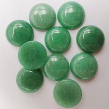 16MM Green Aventurine Stone Round CAB GEM Cabochon Jewelry Bead (10 pcs/lot) H231 2024 - buy cheap