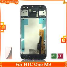 Pantalla táctil LCD para HTC ONE M9, con Marco, piezas de repuesto digitalizador Asamblea M9E M9W 2024 - compra barato