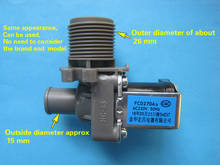 Original washing machine inlet valve XQB60-Q662/Q612U/Q600U inlet switch FCD270A 2024 - buy cheap