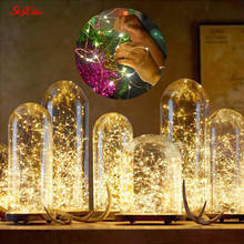 Guirnalda de luces LED para decoración del hogar, guirnalda de luces de hadas para Navidad, boda, fiesta, árbol al aire libre, adornos DIY 2024 - compra barato