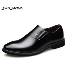 Junjarm sapatos de vestido dos homens estilo europeu artesanal monge cinta homens sapatos formais escritório negócio casamento terno vestido mocassins 2024 - compre barato