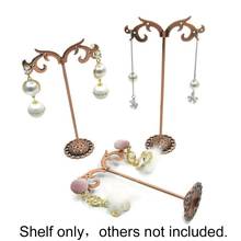 3Pcs Metal Earrings Necklace Shelf Rack Stand Holder Jewelry Ear Stud Display Racks Storage Organizer 2024 - buy cheap