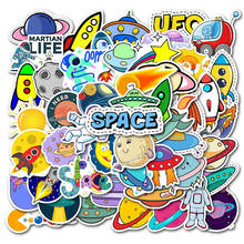 10/30/50PCS Space Planet UFO Alien Stcikers DIY Motorcycle Travel Luggage Guitar Skateboard Waterproof Classic Toy Cool Stickers 2024 - buy cheap