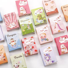Cartoon Animal Unicorn Sticky Notes Memo Pad Diary Stationary Flakes Scrapbook Decorative Cute penguin cat N Times Sticky 2024 - buy cheap
