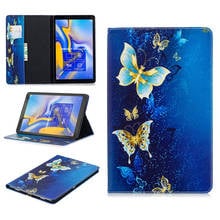 Case For Samsung Galaxy Tab A A2 2018 10.5 SM T590 T595 T597 Tablet leather painted Stand holder For Galaxy Tab 10.5inch cover 2024 - buy cheap