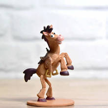 Disney-figuras de Bullseye de 5 piezas, modelo de postura de caballo, colección de Anime, venta al por mayor 2024 - compra barato