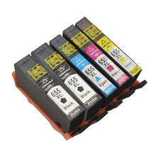 5Pcs Compatible Ink Cartridge for HP 655 655XL for HP655 with chip For HP Deskjet 3525 5525 4615 4625 4525 6520 6525 6625 2024 - buy cheap