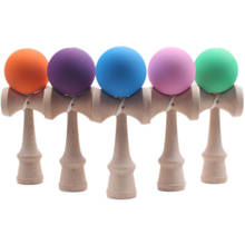 Rubber Paint Kids Toys Wooden Kendama Skillful Juggling Ball Toys Stress Relief Educational Toy for Adult Children Outdoor Sport 2024 - buy cheap