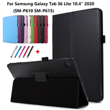 Flip Tablet Case For samsung galaxy tab s6 lite case 10.4 inch Funda tablet Cover SM-P610 SM-P615 Founda 10 4 SM P610 P615 2024 - buy cheap