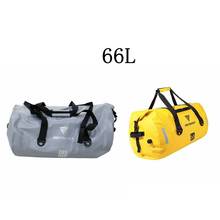 Motorcycle Bag Outdoor PVC Dry Sack Bag Waterproof  66L Shoulder Bag Diving Swimming Hiking Driving Travel Fitness bag 2024 - buy cheap