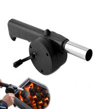 Portable Outdoor Barbecue Fan Hand-cranked Air Blower Portable BBQ Grill Fire Bellows Tools Picnic Camping Accessories 2024 - buy cheap