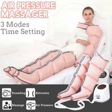 Massageador de compressão de perna 3 modos, vibração, terapia infravermelho, braço, cintura, pneumático, envoltório de ar, relaxamento, alívio da dor 2024 - compre barato