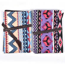 1PCS National Style PU Tobacco Pouch With Holder Tobacco Wallet Bag Purse Bag Burning Piece Gift 2024 - buy cheap