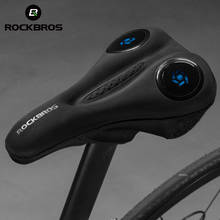 ROCKBROS-funda para SILLÍN de bicicleta, almohadilla de gel de silicona líquida, cojín para asiento de bicicleta de montaña, suave y transpirable, accesorios para bicicleta 2024 - compra barato