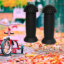 Empuñaduras de manillar de bicicleta para niños, 1 par de empuñaduras de extremo de barra de bicicleta para niños, barra de mango de seta de goma antideslizante 2024 - compra barato