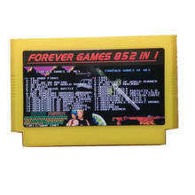 Carcasa de tarjeta de juego de alta calidad para consola de videojuegos F-C, carcasa de cartucho de juego de 60 Pines, 8 bits, 852 en 1, 10 unidades 2024 - compra barato