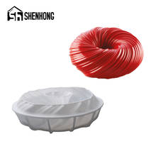 SHENHONG Silicone Cake Mold Cake Decorating Molds Mousse Dessert Mould Muffin Baking Tools Spiral Pastry Bakeware Bake Tray 2024 - buy cheap