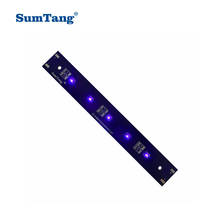 Módulo LED UVC, lámpara UV, luz ultravioleta 12-16V (145/300)x 20x2mm 2,5 W/5W/10W 265-285nm 395-405nm 2024 - compra barato