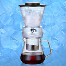 Cafetera de goteo de hielo, cafetera de vidrio, filtro gotero regulable, ollas de fermentación en frío, percoladores de café Espresso CLH @ 8 2024 - compra barato