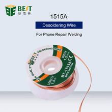 BST-1515A 1.5mm 1.5M Solder Remover BGA Desoldering Wire Braid Solder Remover Wire For Phone Repair Welding Hand Tools 2024 - buy cheap