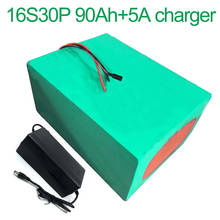 With 5A charger 60V 90Ah 16S30P 18650 Li-ion Battery electric two Three wheeled motorcycle bicycle  ebike 310*335*170mm 2024 - buy cheap