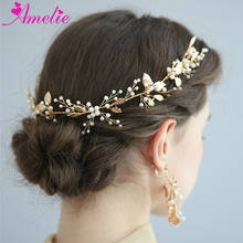Wedding Vintage Headband And Hair Comb Set Bridal Hair Accessories Handmade Headpiece For Women 2024 - buy cheap