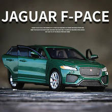 1:32 JAGUAR F-PACE Sport Simulation Toy Car Model Alloy Pull Back Children Toys Genuine License Collection Gift Off-Road Vehicle 2024 - buy cheap
