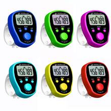 Five Groups Of Counters Finger Electronic Counter LED Electronic Counter Color Random Delivery Mini Stitch Counter Tool 2024 - buy cheap
