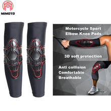 Ice Silk Motorcycle Elbow Knee Pads MTB DH ATV Motocross Knee Guard Protector Off-road Racing Cycling Knee Pads Elbow Protective 2024 - buy cheap